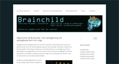 Desktop Screenshot of brainchild.org