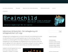 Tablet Screenshot of brainchild.org